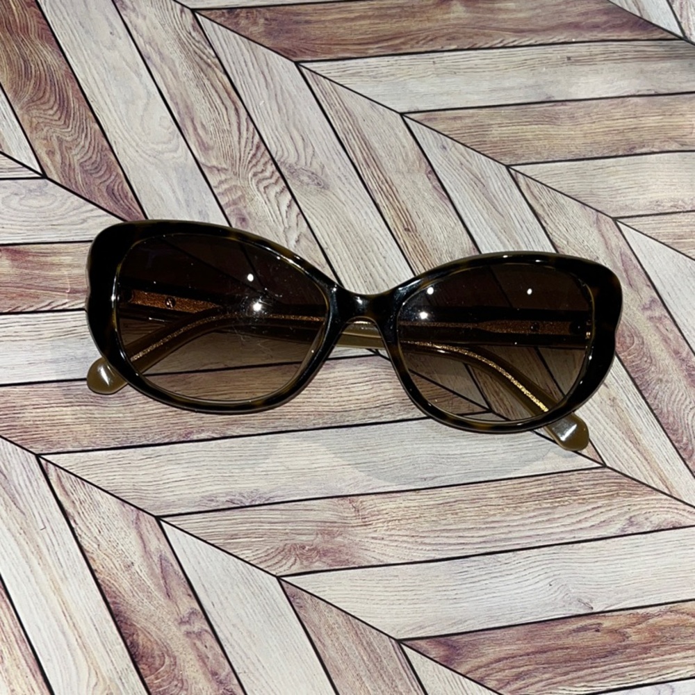 Kate spade Chandra/S tortoise shell gradient Brown Sunglasses bow on sides